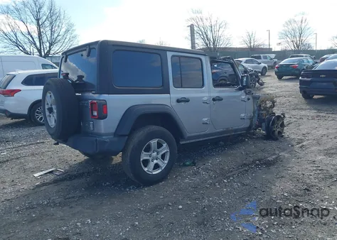 2020 Jeep Wrangler Unlimited Sport S 4X4 from USA, damaged, VIN 1C4HJXDN4LW152654
